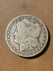 1900 Morgan Silver Dollar US Coin $1 0.9 Fine Circulated