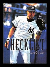 1996 Ultra #5 Derek Jeter Checklists (Series Two) New York Yankees