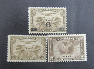 nystamps Canada Stamp # C1-C3 Mint OG H $115       L24x250