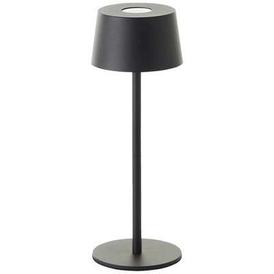 RealPower LED TableLight 360 Akku schwarz   dimmbare LED Tischlampe IP44 3 Watt