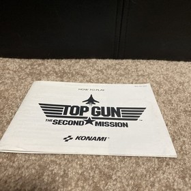 Top Gun: The Second Mission Nintendo NES 1990 Includes Booklet. Tested 03/26.