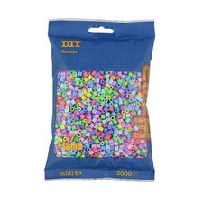Hama 3000 Beads Pastel Mix Midi Beads STK