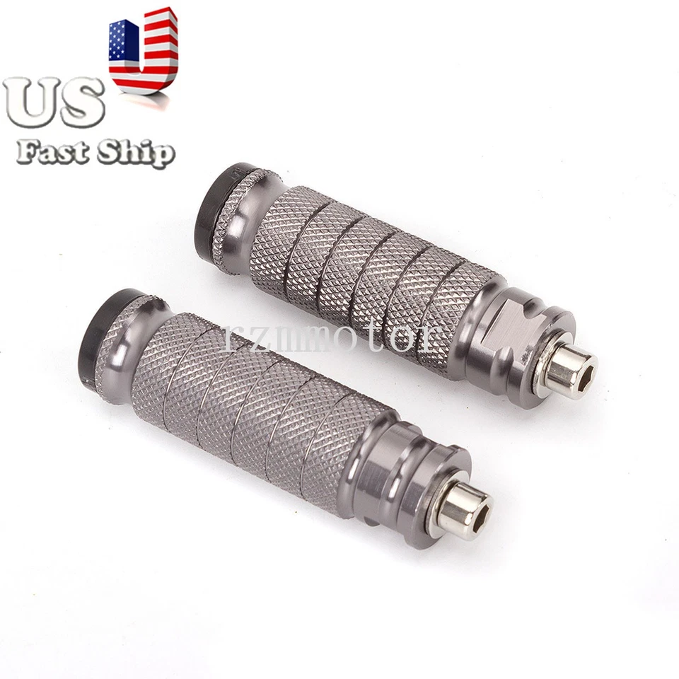 Juego de reposapiés modificados CNC para Suzuki GSX1300 HAYABUSA GSXR600 750 1000 Foto 4 de 4