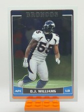 2006 Topps Chrome Football #109 D.J. Williams