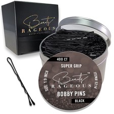 Super Grip Bobby Pins - Women's 1.9 Inch - Easy, Secure, All Hair Types - Han...