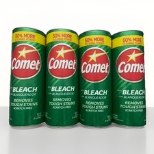 Comet with Bleach Powder All-Purpose Cleaner 4PACK 