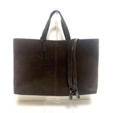 Gucci Suede Tote Bag 2way bag Top-handle bag Shoulder bag Ladies Women's Brown