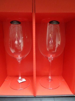 Riedel Cabernet Sauvignon 10 1/2'' Tall Pair Of Goblets New In Box