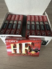 Lot 10 Sony HF 60 Cassettes Audio Vierge Neuve En