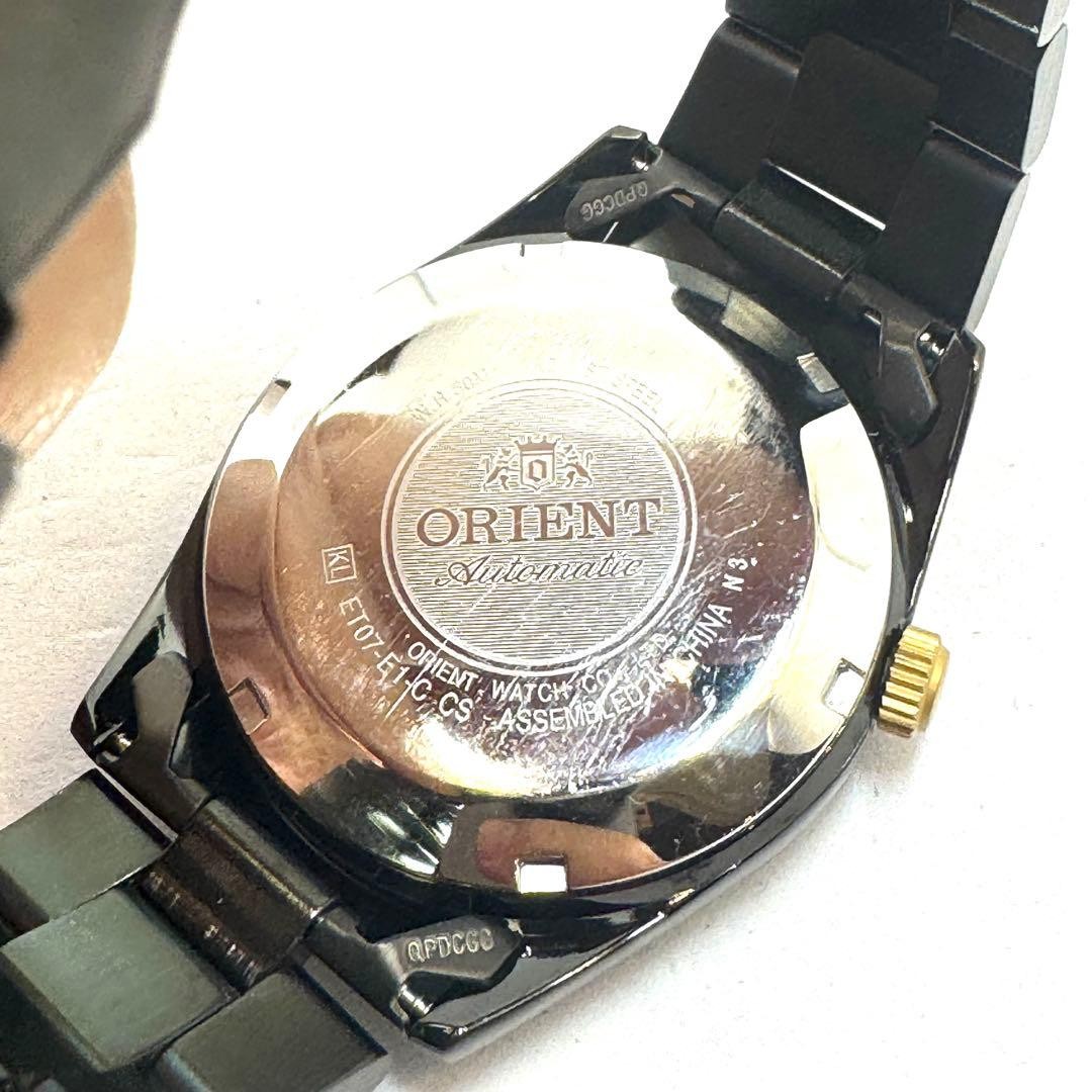 Orient ET07-E1 Automatic Watch Black Stainless St… - image 11