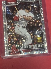 2026 Topps Series 1 - Roman Anthony #189 Silver Crackle Foil (RC)