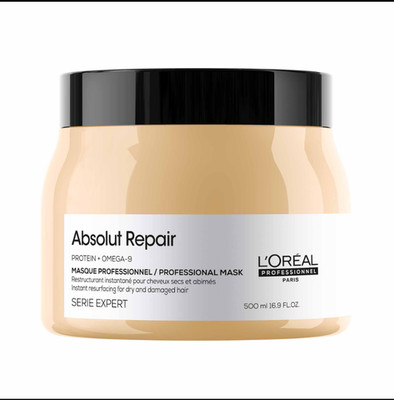 L'Oréal Serie Expert Absolut Repair Protein + OMEGA-9 Repair Maske 500 ml