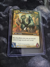 World Of Warcraft TCG Karte "King Mukia" - Mint
