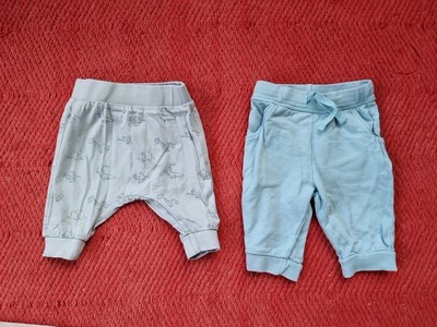 2 Hosen Hose 62 68 Pumphose Jogginghose Türkis Blau Hellblau Dopodopo Topomini