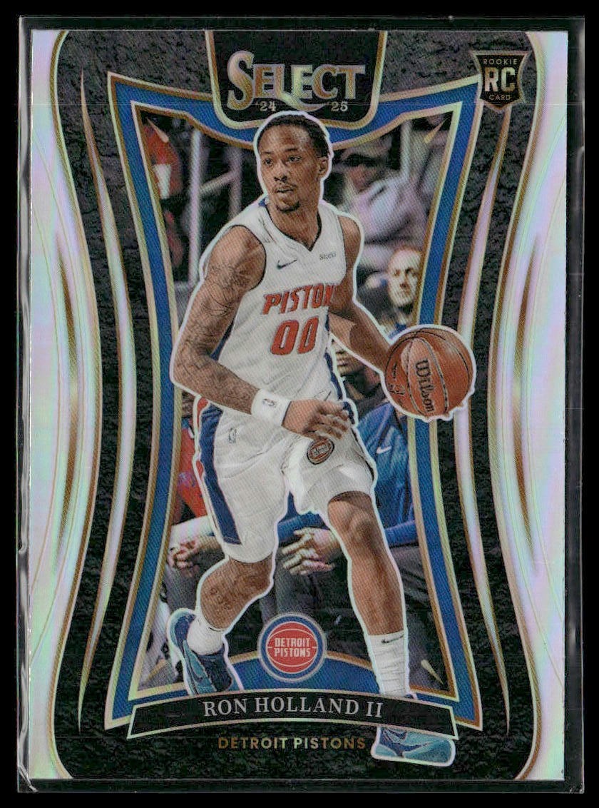 2024-25 Panini Select #370 Ron Holland II Silver Prizm