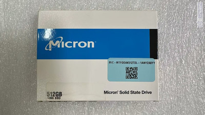 F/S Micron MTFDDAK512TD 1300 2.5'' 512GB SATA SSD Solid State Hard Drive