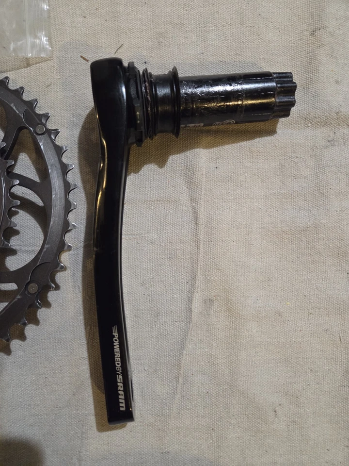 Кривошипный измеритель мощности Sram Quarg Dzero 170 мм 50/34 11 скоростей. Документы в комплекте. - Изображение 3 из 4