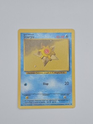 Staryu 065/102 Base Set Regular