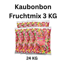 24kg Kaubonbon Fruchtmix einzeln verpackt Bonbons Wurfmaterial XXL