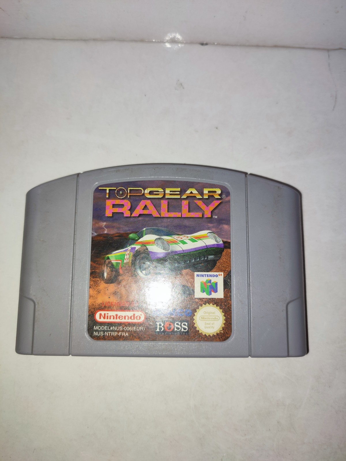 JEU  NINTENDO 64 N64  - TOP GEAR RALLY -  PAL EUR - FONCTIONNE - ORGINAL