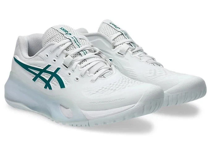 Asics Gel Resolution X White Pitch Green W for sale | eBay