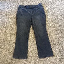 Terra Sky Woman  s Black Jeans Size 1X 16W-18W 