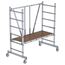Munk ML Rollgerüst Alu Kleingerüst Zimmergerüst Rollrüstung Alugerüst Fahrgerüst