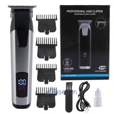 Professional Electric Hair Clippers for Men Cordless Beard Trimmer Kit NEW
