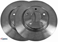 2X Bremsscheibe Ackoja A38-80014 2 Bremsscheiben Vorderachse Vorne FüR Nissan