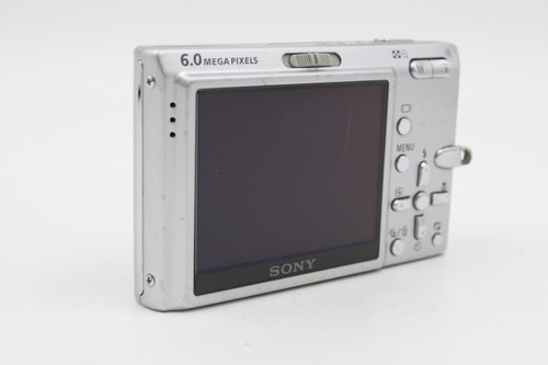 【Exc⁺4】Sony Cyber-shot DSC-T9 6.0MP Digitalkamera - Silber aus Japan - Bild 4 von 12