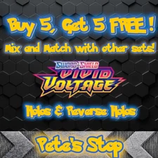 Pokemon Cards - Sword & Shield: Vivid Voltage - Holos & Reverse Holos  - TCG