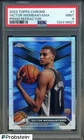 2023 Topps Chrome Prism Refractor #1 Victor Wembanyama Spurs RC Rookie PSA 9