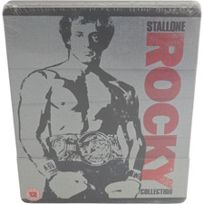 Rocky - Complete Blu-ray SteelBook Exclusive Zavvi 6 Films Stallone B