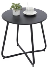 Side Table, Small Metal Side Table, Garden Side Table, Round, Coffee Table with