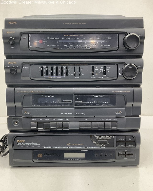 GPX Compact Stereo System
