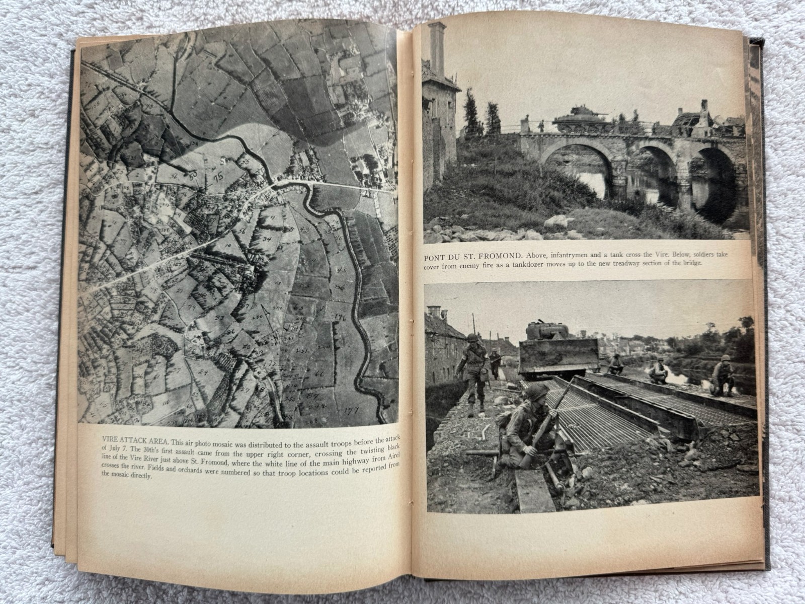 Workhorse of the Western Front 30th Infantry Division, WWII Unit History Book