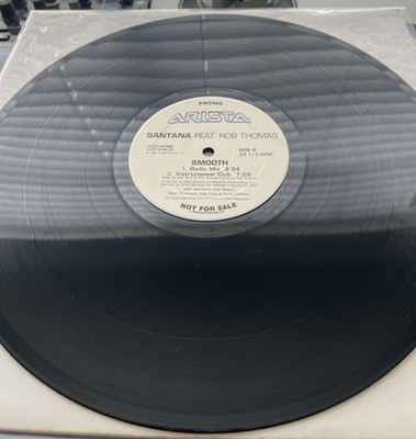 Santana Feat. Rob Thomas   Smooth OG 1999 Press 12'' PROMO VG+