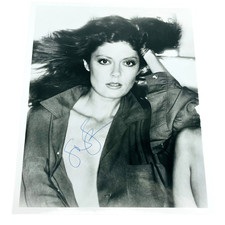 Susan Sarandon Signed 8x10 Glossy Photo Blue Ink Autograph Vintage Actress