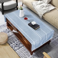 Easy Care Machine Washable, Grey Jacquard for Living Room Small Rectangle T