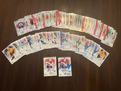 2025-26 SP Authentic Pick Cards Pageantry-Freshman Focus blue, green & base