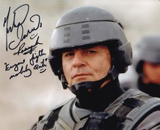MICHAEL IRONSIDE signed autograph 20x25cm STARSHIP TROOPERS in person autograph