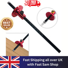 Wheel Marking Gauge Woodworking Marking Scriber Solid Metal Bar Wood Scribe New