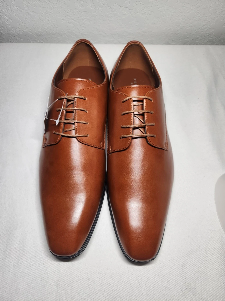 perry ellis brown dress shoes for Men for sale Silk Satin Colors:Royal Blue 840