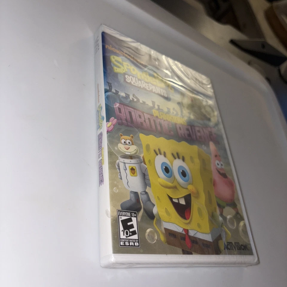 Spongebob Squarepants: Plankton's Robotic Revenge - Nintendo Wii NEW SEALED - Image 4 of 4