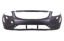 Volvo XC60 2013-2016 Front Bumper Primed Black With Headlight Wash Holes