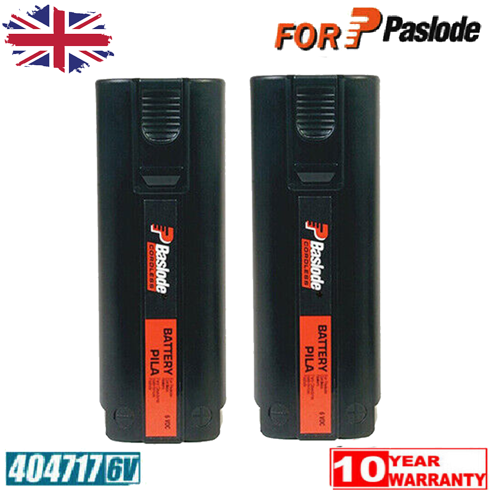 2x 6V Ni-MH Battery For Paslode 404717 IM50 IM65 IM250 IM350 900400 Nail Gun