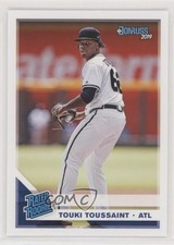 2019 Panini Donruss Rated Rookie Touki Toussaint #50 0w8