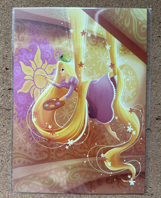 Disney WonderGround Gallery Tangled Postcard Imagination Has No Walls NEW