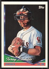 Torey Lovullo, 1994 Topps, #634, California Angels, RC
