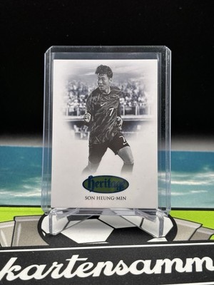 2022 FUTERA Unique Soccer Heung-Min Son Heritage /19 Card South Korea Tottenham